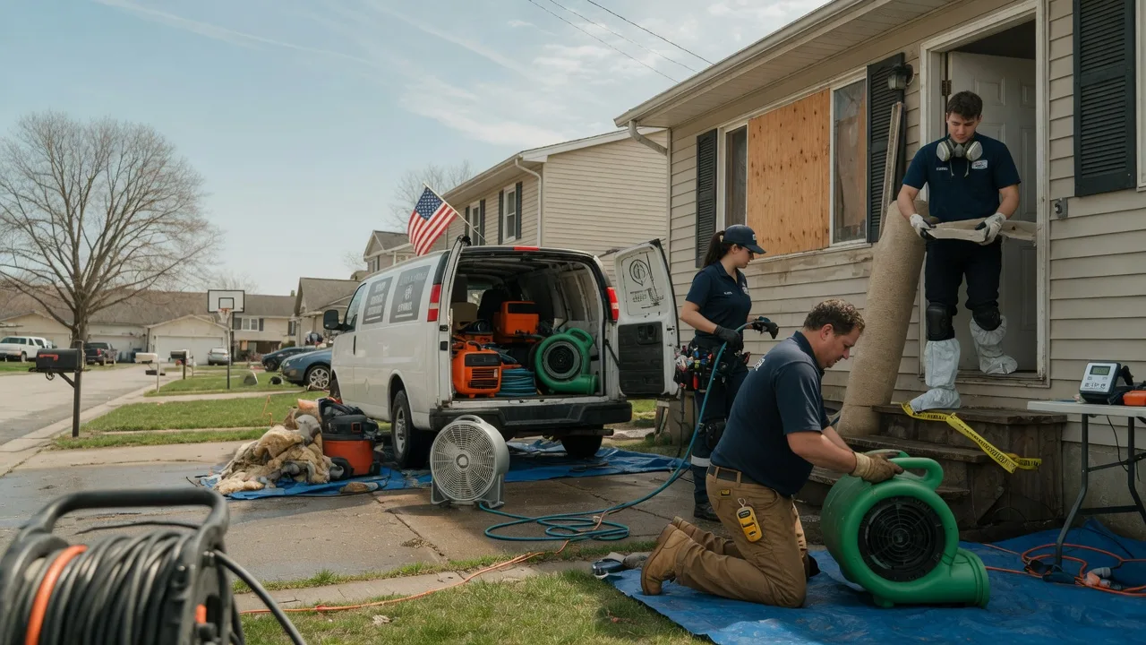 Water Damage Restoration in Pine Prairie, LA near me